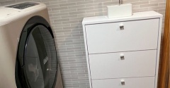 洗面所が使いやすくなる、小さな収納の工夫