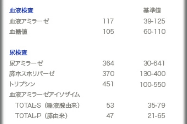 紹介状と検査結果 低脂質なごはん生活 慢性膵炎ブログ