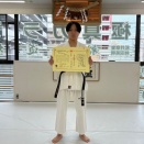 【稲毛道場】昇段者2名が誕生しました