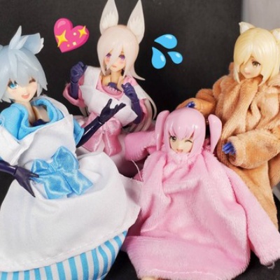 メガミデバイス Susanowo改造用ガレージキット muscuto ワンフェス muscuto メガミデバイス 皇巫 スサノヲ こそばゆい