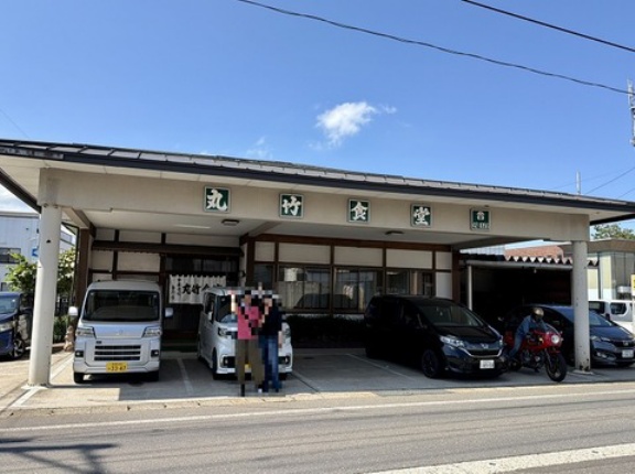 横手市十文字本町7 中華そば専門店 丸竹食堂 月見中華600円 冷やがけ中華550円