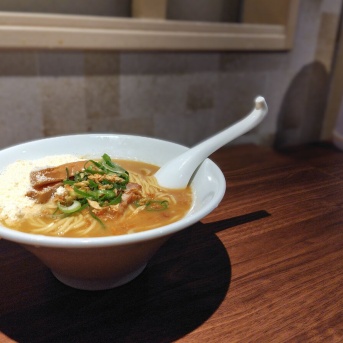 鶏白湯 賚神 -RAIZIN-@立川市<限定・こな雪チーズ味噌󠄀鶏白湯そば>