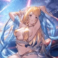 【グラブル】水着タル子マン登場の反応 サブ加護で敵の特殊技反応の回復クリアが自動発動など