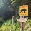 熊におびえながらのちょっとした登山