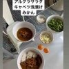 【ごはん日記】チアシード水・ミートローフ・マッサマンカレー・パイ
