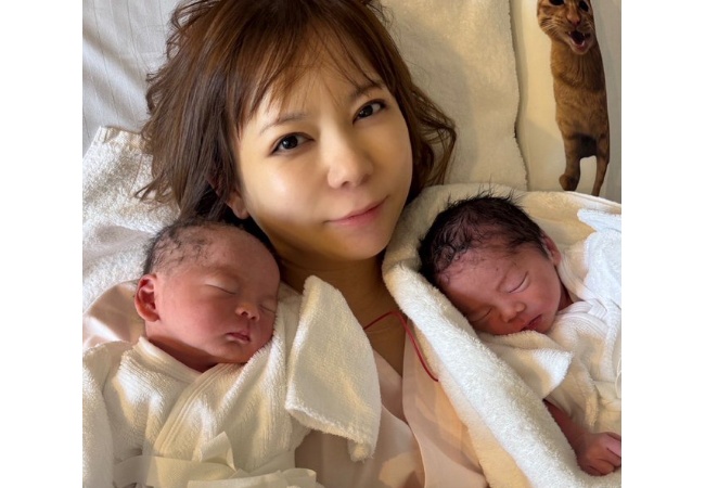 中川翔子さん、無事双子を出産！！