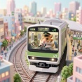 【新宿駅】線路に座って電車を止める人　かまってちゃんすぎる・・・