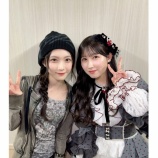 『[イコラブ] 山本杏奈ちゃん×櫻坂の谷口愛季ちゃん ツーショット画像が到着』の画像