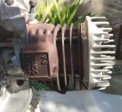 ☆★依頼車両 SA16J（５SU）＠３WFエンジン 腰上等組み込み的なぁ～☆★SA16J ３RY 3KJ 3WF JOG ジョグ JOG90 アクシス９０