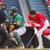大谷翔平、顔付近への危険なボールにも「次はあなたの番ね」笑顔で相手捕手に話しかける