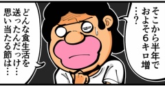 第1891話「半年で増えた6キロを落とす食生活」