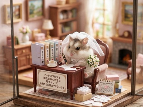 美少女婚活戦士「マーチ以下私大と国立文系の男性は恥ずかしくてお母さんに紹介できないです」