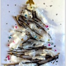 はがきサイズ絵てがみ《クリスマスカード習作-A》