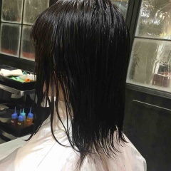 表参道 神宮前 都内でパーマが得意な美容室MINX原宿☆須永健次☆ナチュラルパーマの前下がりボブ
