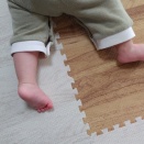 孫と遊ぶ／近所を散歩