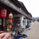 恵那峡ハーフの参加賞受け取りツー
