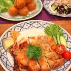 外カリッ中もっちり♪厚揚げの大葉みそチーズ焼き！連載