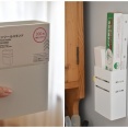 【ダイソー材料で簡単DIY】磁石で冷蔵庫に付くtower風ラップホルダーを手作り✨2本収納できて便利♪（記事下にPR含）