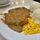 皿の上の一期一会151：エビフライカレー