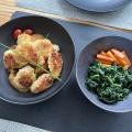 【鶏ムネ肉のフライ（チキンカツ）】4月19日のごはん