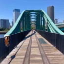 【旧晴海鉄道橋】晴海橋公園遊歩道を訪ねる