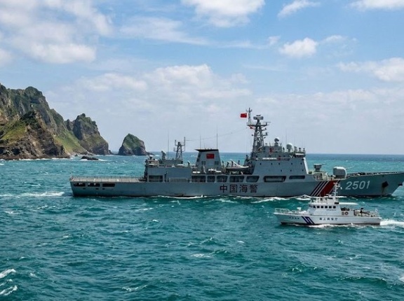 中止要求を繰り返すも…尖閣諸島沖EEZ内で中国船の「無断調査」横行！