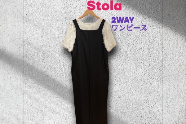 Stola. 2way ストレッチシリーズ　ジャケット　ストレッチ　黒　40 Stola. 2way ストレッチシリーズ ジャケット ストレッチ 黒 40