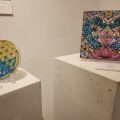 切り絵鑑賞と隠れ家カラオケ＠銀座