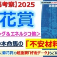 【回顧】秋華賞 ～相手と戦う前に自分に負けたカムニャック～＜2025＞