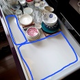食器棚のカトラリー入れを新しくしました