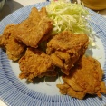 ■秋葉原の「福与志」で、デカ盛り唐揚げ定食！