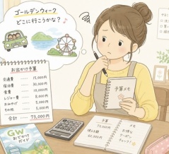 我が家の今年のゴールデンウィーク予算！＾＾