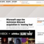 マイクロソフト「『Activision Blizzard』の買収は、十分な速さで進んでいる」