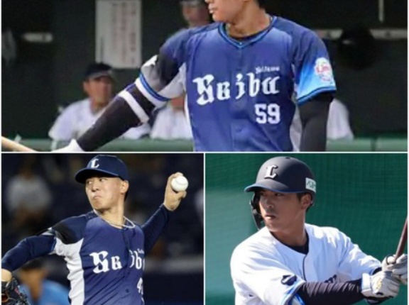 【西武】横田首位打者、仲三本塁打王、杉山最多勝！