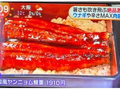 フジテレビ「今年の夏は“韓国風ヤンニョム鰻重”がおすすめ！」⇒ うなぎが台無しｗｗｗｗｗｗ