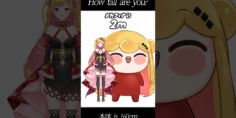 【にじさんじ】でっか。メカフィナがね ← こんなパターン初めてみたww【How tall are you?】