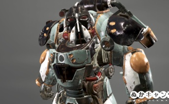 ベルチガードのエンクレイヴパワーアーマー塗装