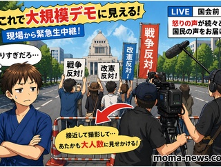【マジキチ】共産党信者、護憲デモと東京マラソンの比較画像に「この2枚で何の比較になるんだ」と勝利宣言…ネット「じゃあ国会前デモでその規模どこにあるの？」