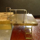 EF57 8号機 24 台枠・フロントデッキ（カツミ/雷 OJ）