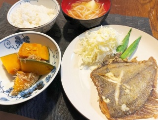 ９月１日は＆カレイの唐揚げ