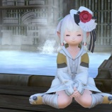 『【FF14】相方さんのお庭の温泉でまったり！世界の好きな温泉ヾ(〃^∇^)ﾉ』の画像