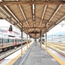 広駅の古レール