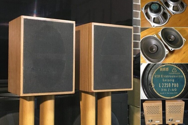 西独 Telefunken ビンテージ 15x21cmフルレンジシステム ペア 西独 Telefunken ビンテージ 15x21cmフルレンジシステム ペア