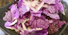 色がいい♪紫白菜のイタリアンサラダ