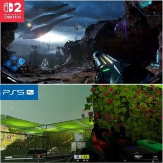 『【switch2】メトプラ4とマラソンの画像が比較されバズる【PS5】』の画像