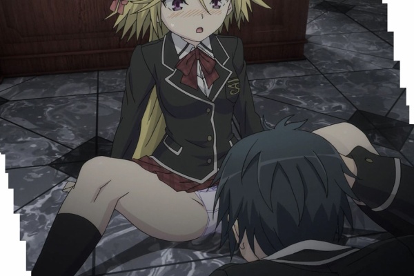 ボーダーパンチラ 