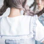  【画像】女さん「髪染めてもらった♪」ﾊﾟｼｬ⇠『胸』にしか目がいかないｗｗｗｗｗｗｗ