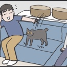 遠慮なく伸びるアヤちゃん