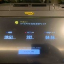 8月25日夜ラン4㎞トレッドミル