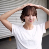 『[イコラブ] 片側のお団子ヘアー“しょこちゃん”ホント可愛い』の画像